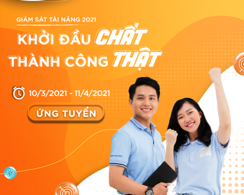 [Suntory PepsiCo Vietnam] Chương trình Giám sát tài năng 2021